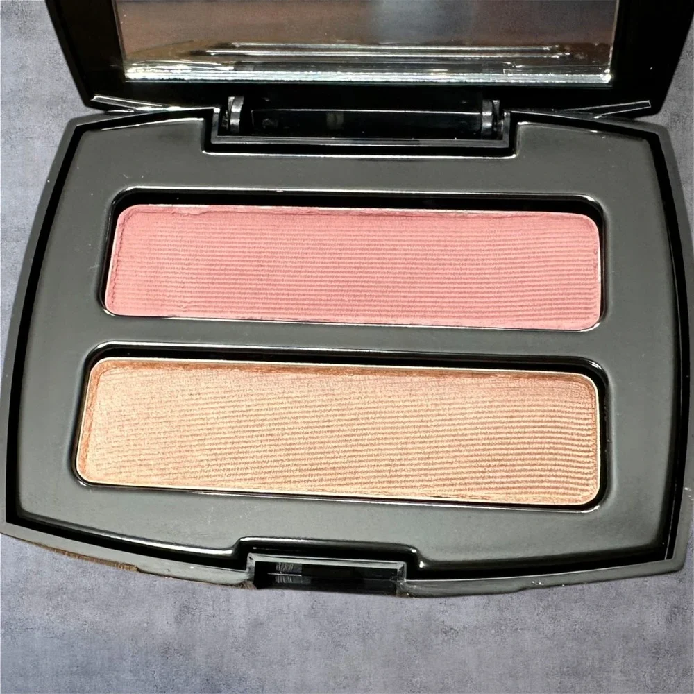 RARE Lancome Blush Subtil Duo Womens 0.09oz Aplum / Miel Glace‎ Powder